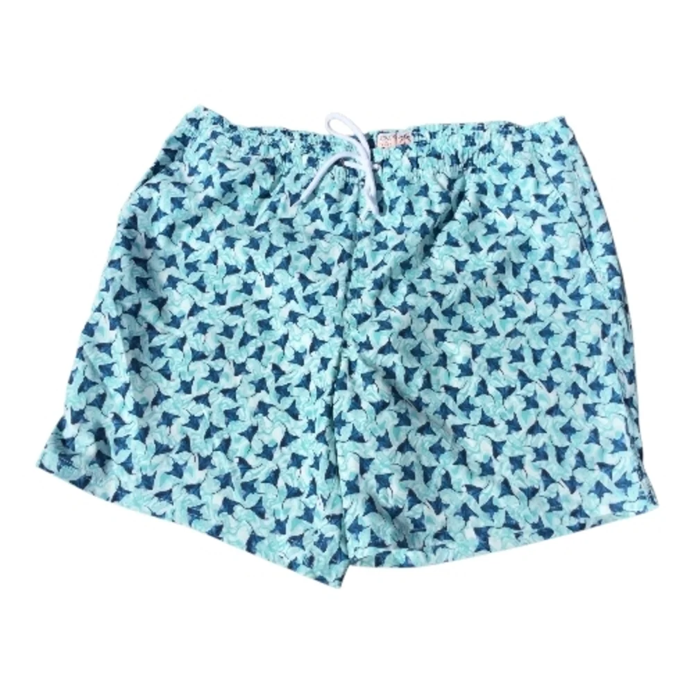 J. Crew Flex Swimwear Swim Trunks Stingray Pattern XL